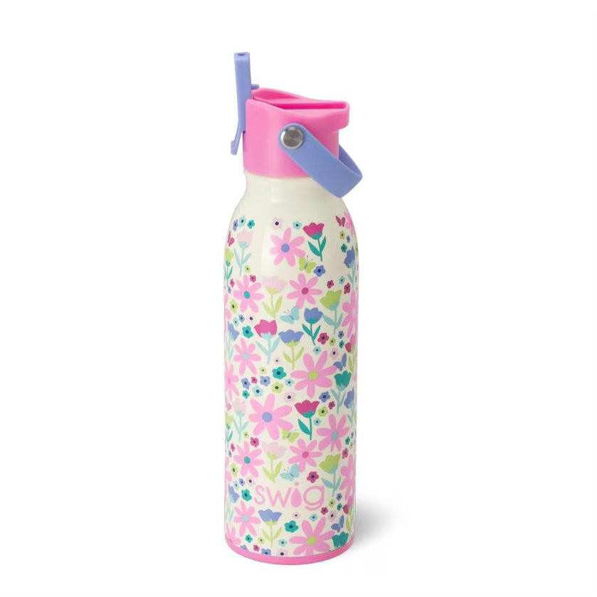 Flower Power 16 oz Swig Flip + Sip Bottle