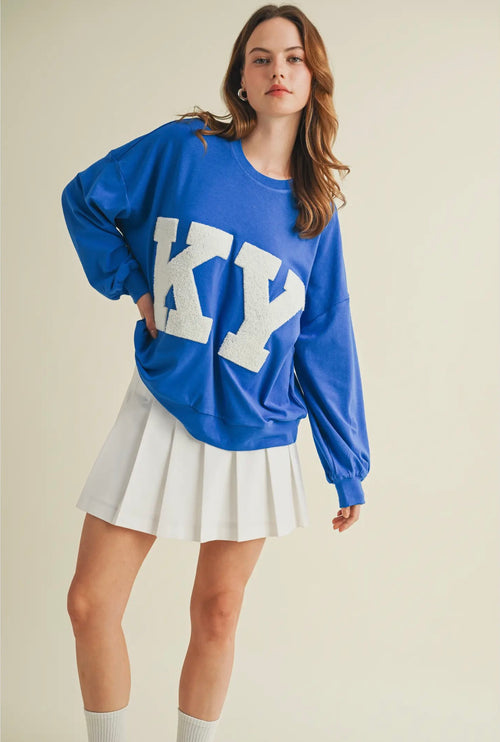 Blue & Bold Sweatshirt