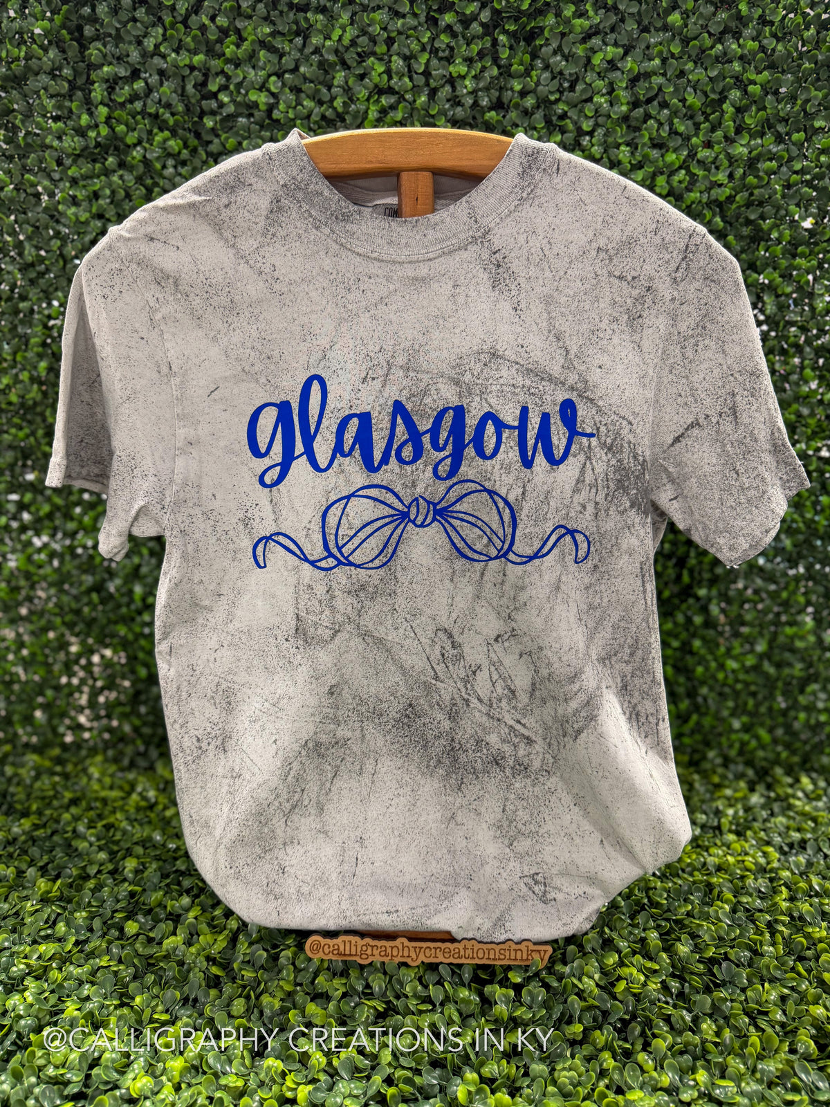 Picture of glasgow bow colorblast CC Tee