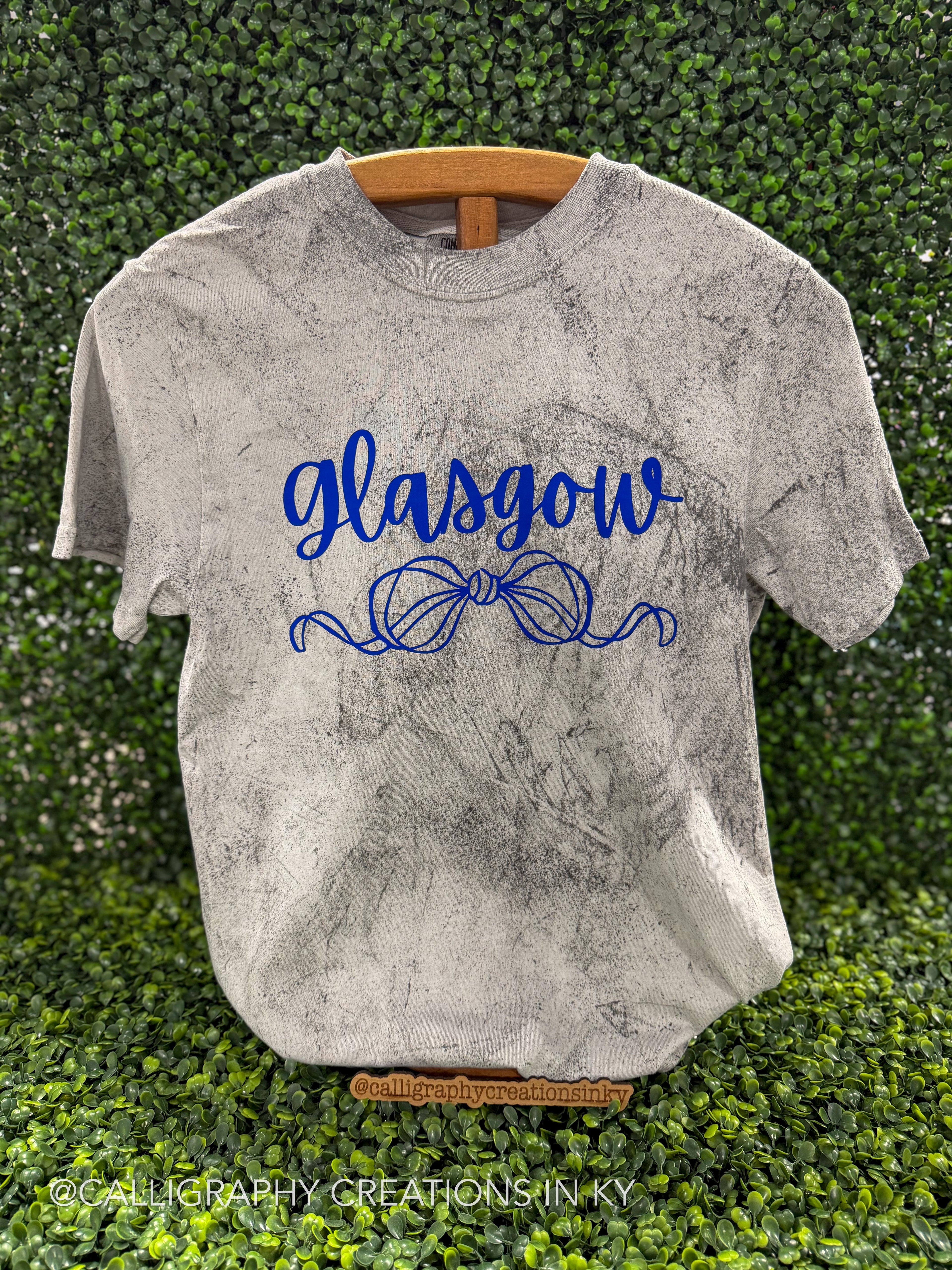 Picture of glasgow bow colorblast CC Tee