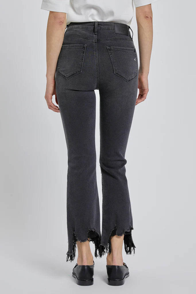 High Rise Happi Cropped Flares