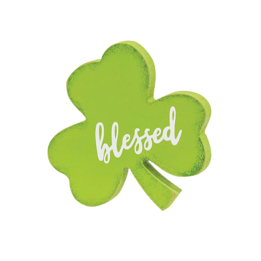 Blessed Shamrock Mini Sitter