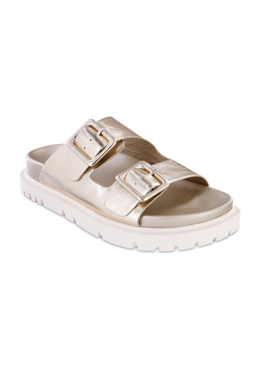 Mia-Gold Sandal