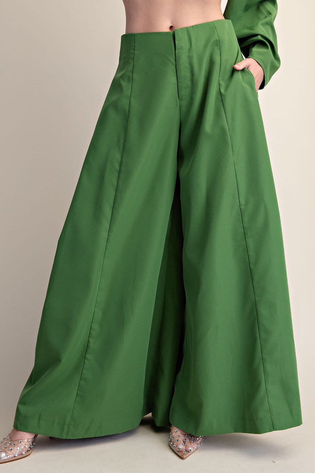 Glam- A-line Palazzo Pants