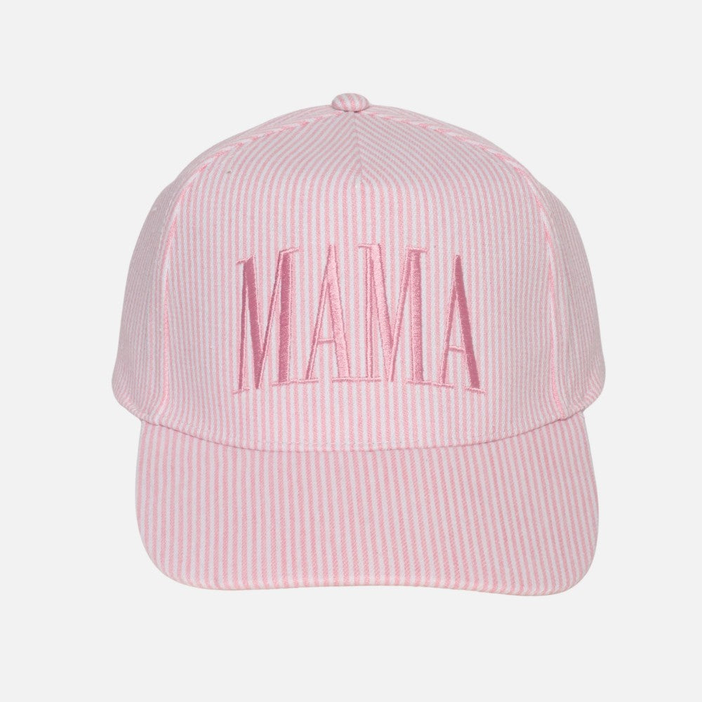Pink | Embroidered Mama Hat