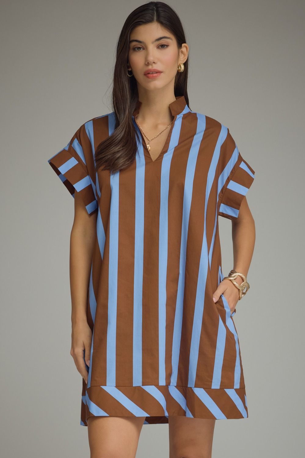 Uptown Stripe Dress