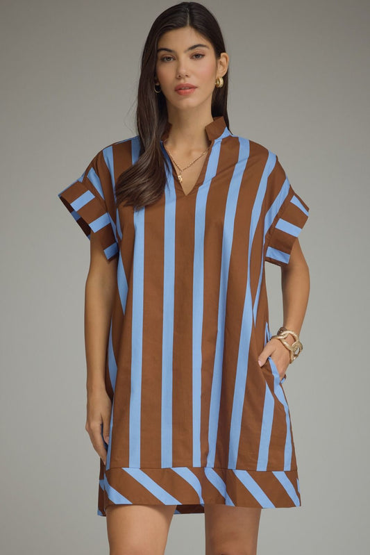 Uptown Stripe Dress