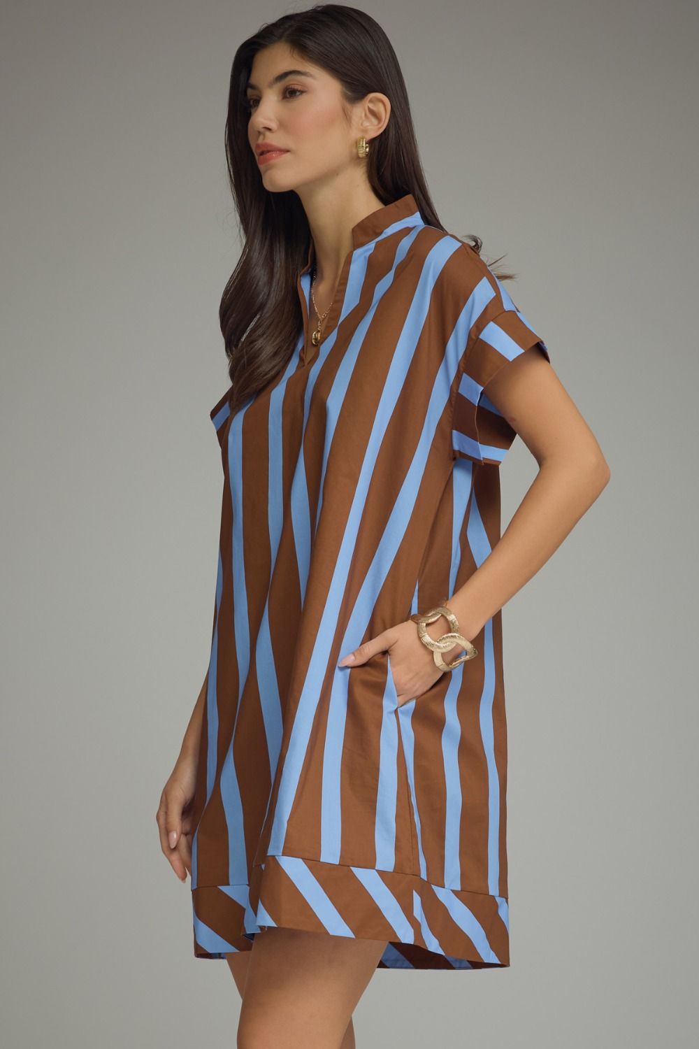 Uptown Stripe Dress