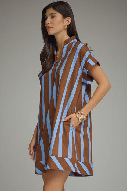 Uptown Stripe Dress