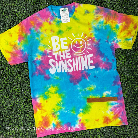 Be The Sunshine Tie-Dye Tee