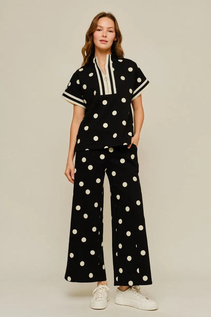 Jodifl- 2 piece polka dot set