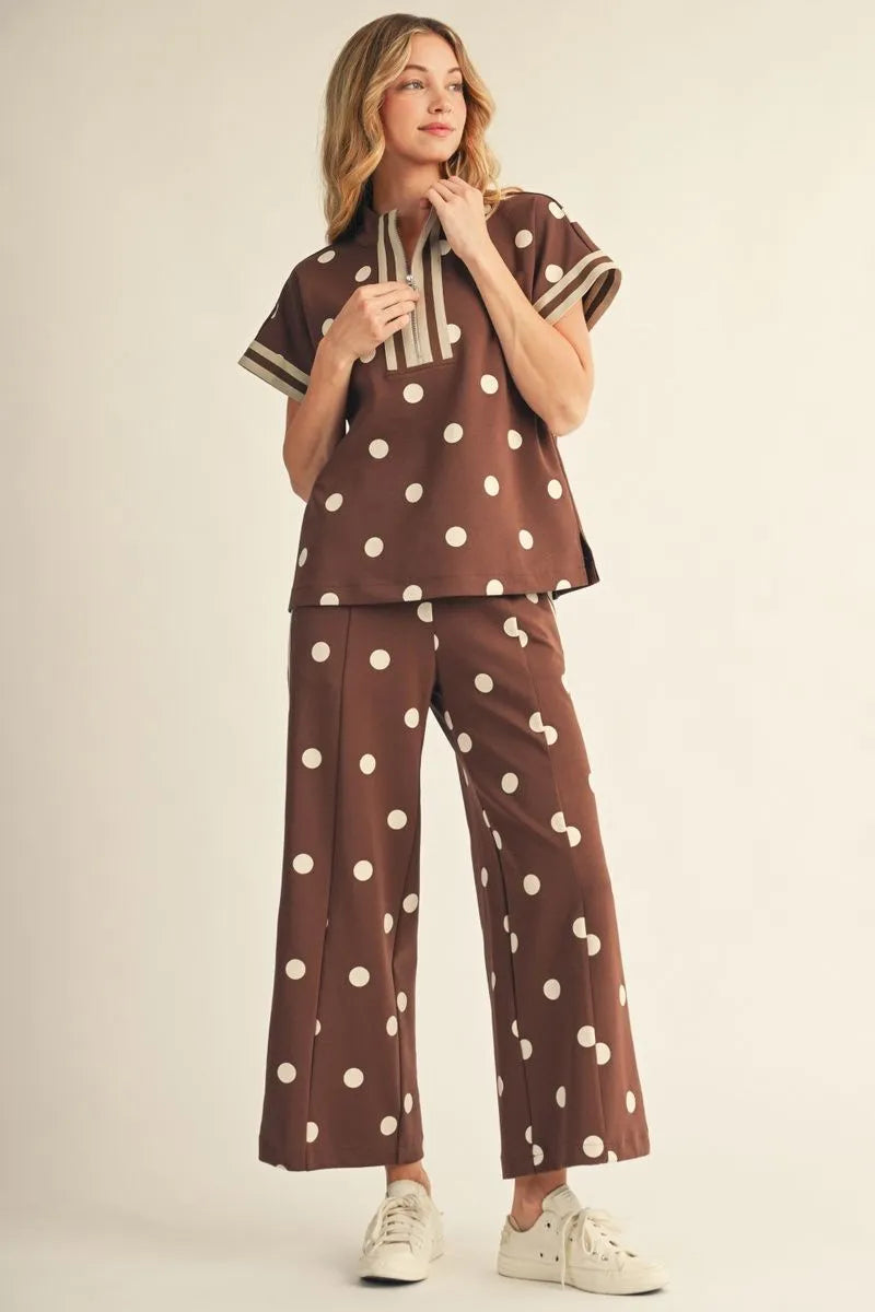 Jodifl- 2 piece polka dot set