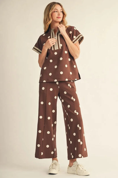 Jodifl- 2 piece polka dot set