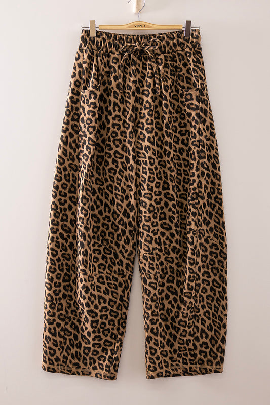 Very J- Leopard Pants