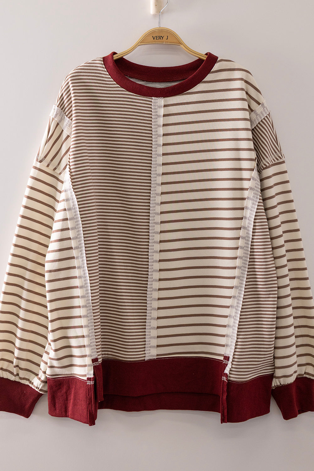 Very J- Striped Top