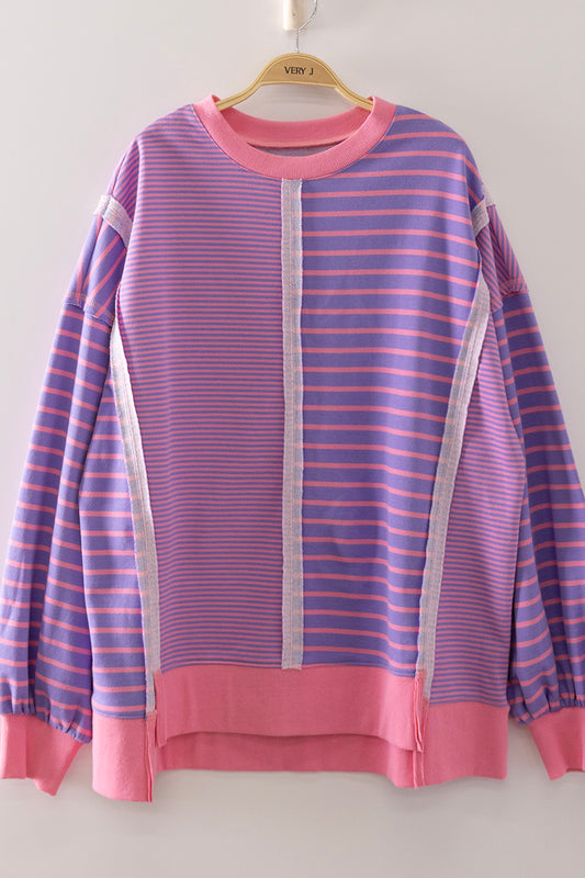 Very J- Plus Size Striped Top