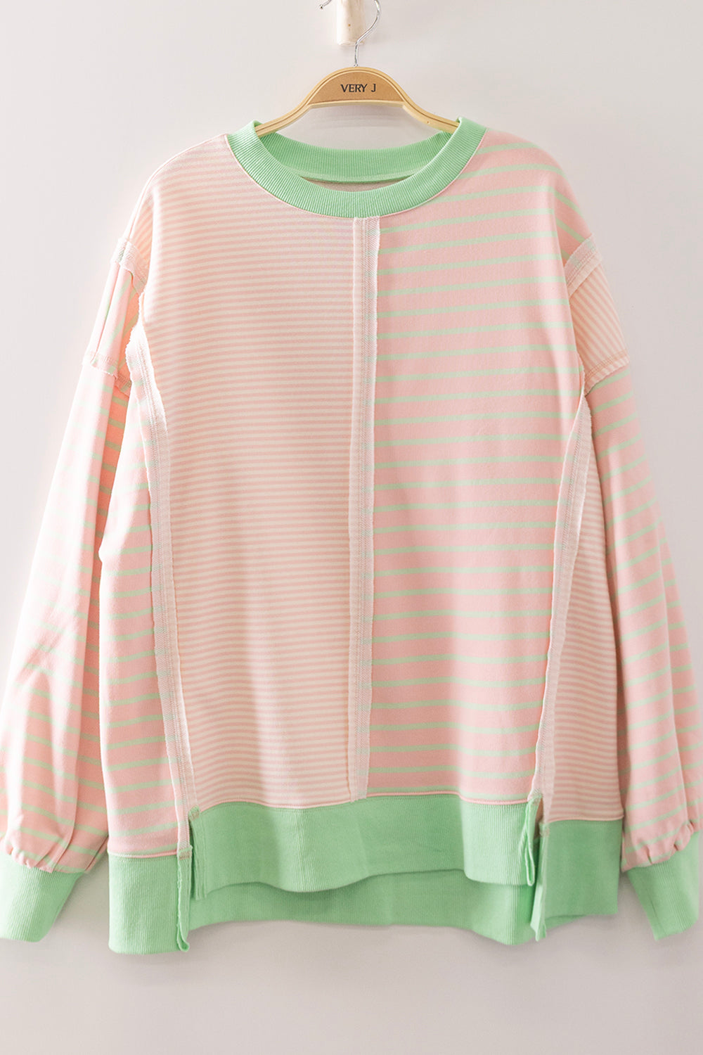 Very J- Striped Top