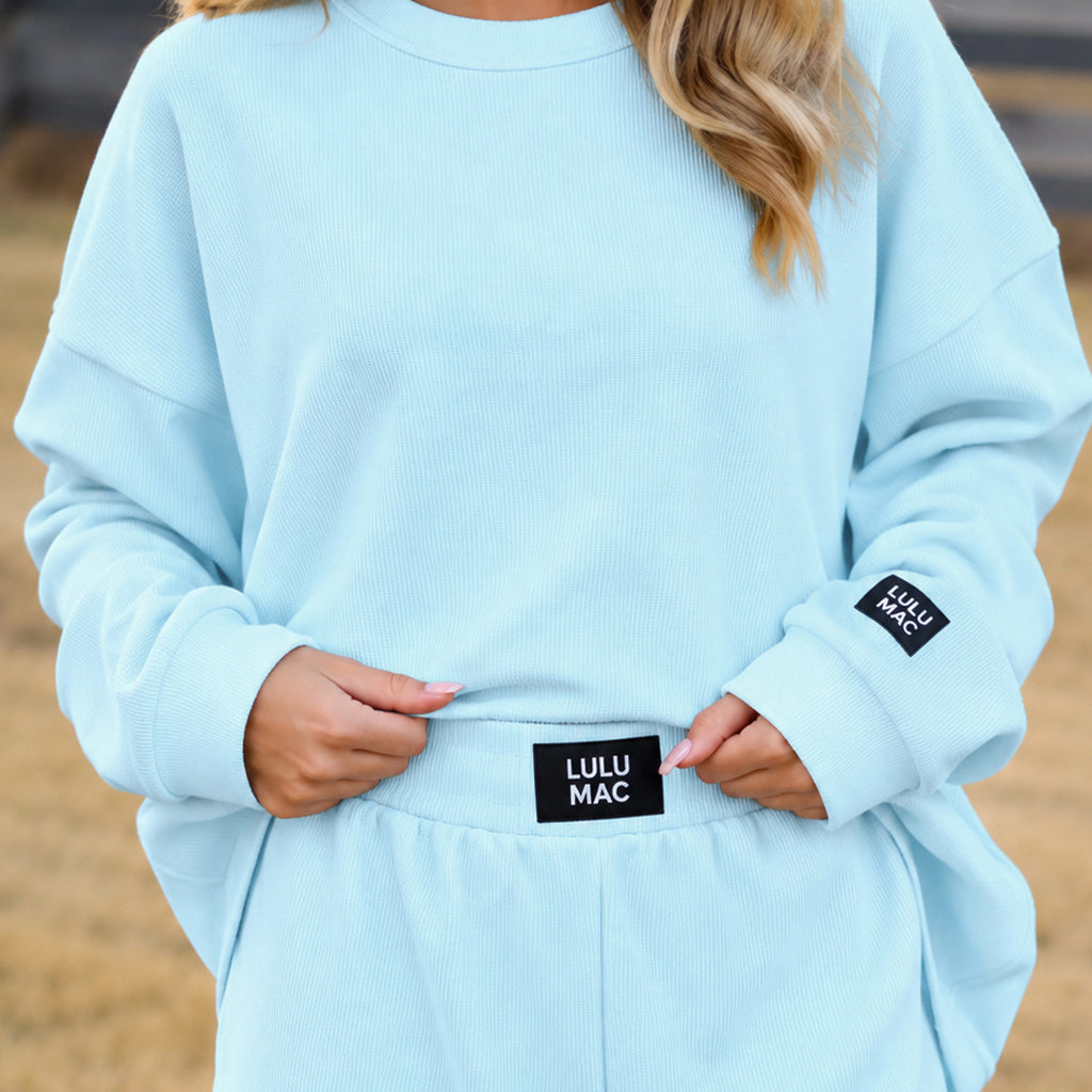 Lulu Mac Waffle Knit 2 Piece Set