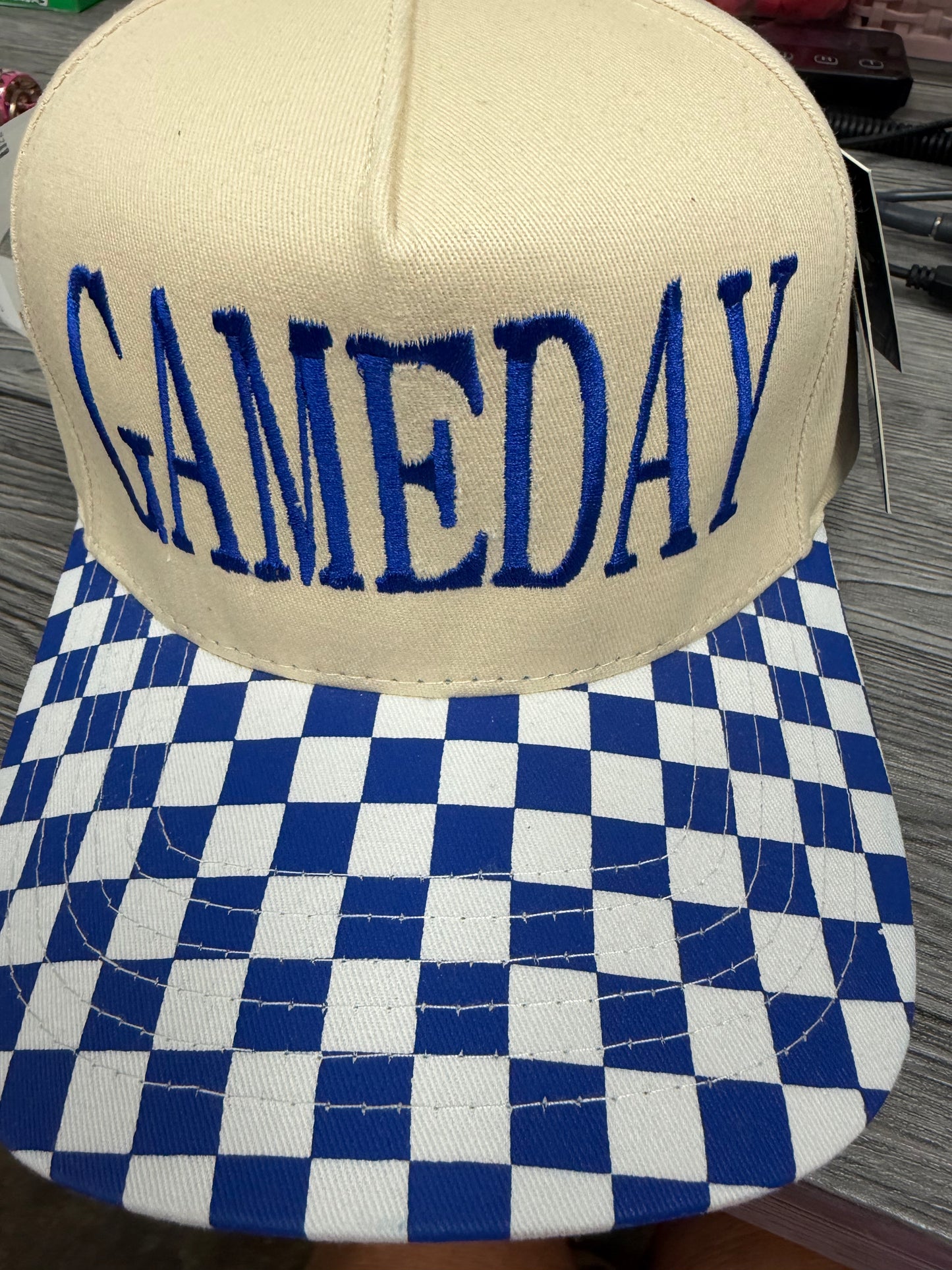 Gameday Checkered Hat