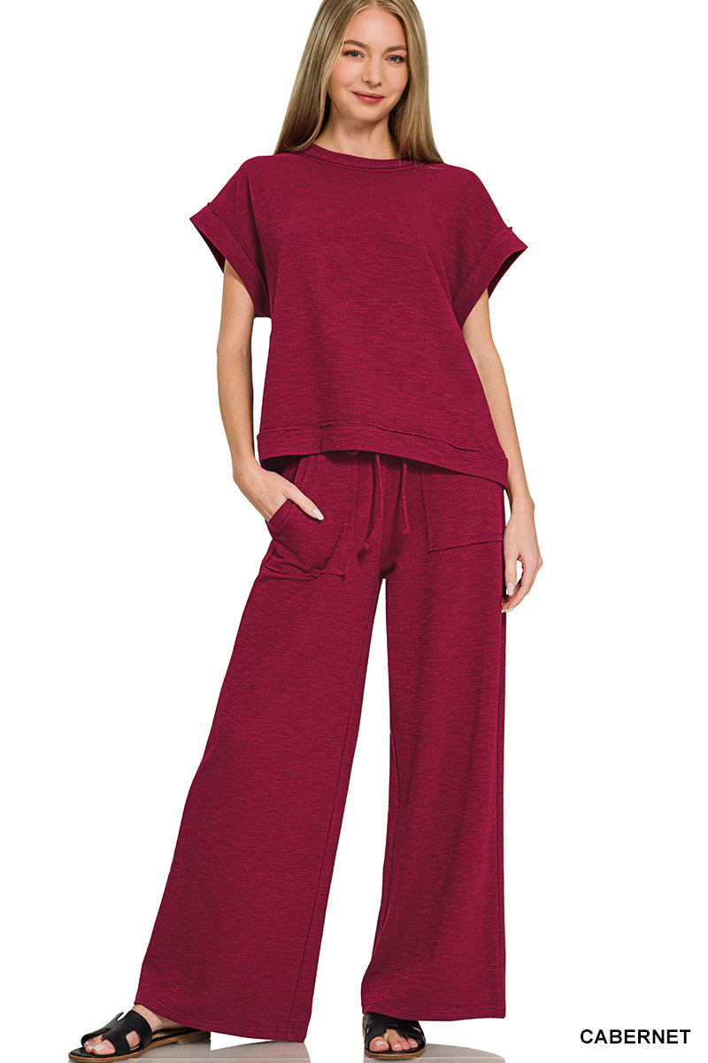 Zenana Cotton Slub Set