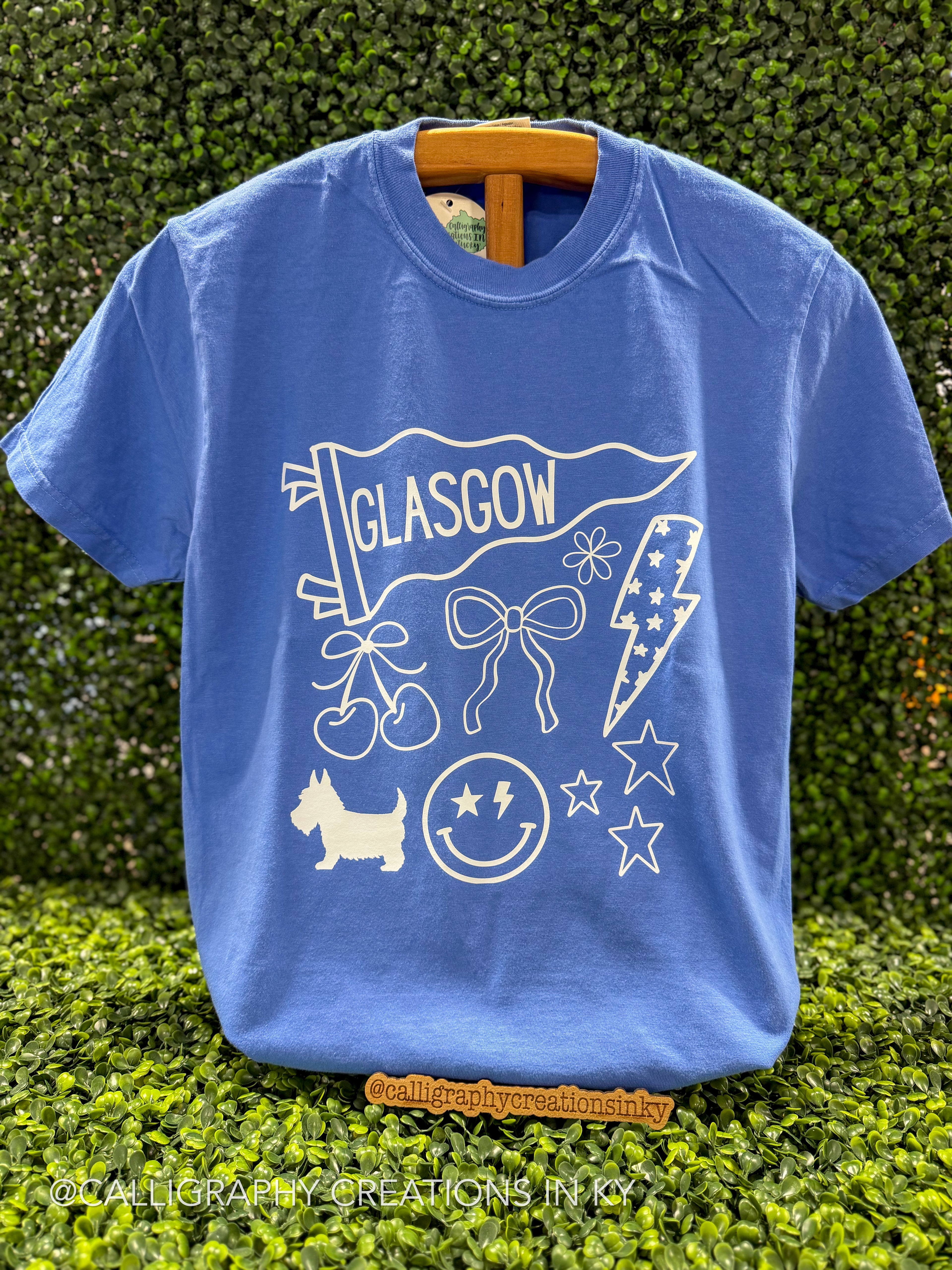 Glasgow Doodles Collage CC Tee