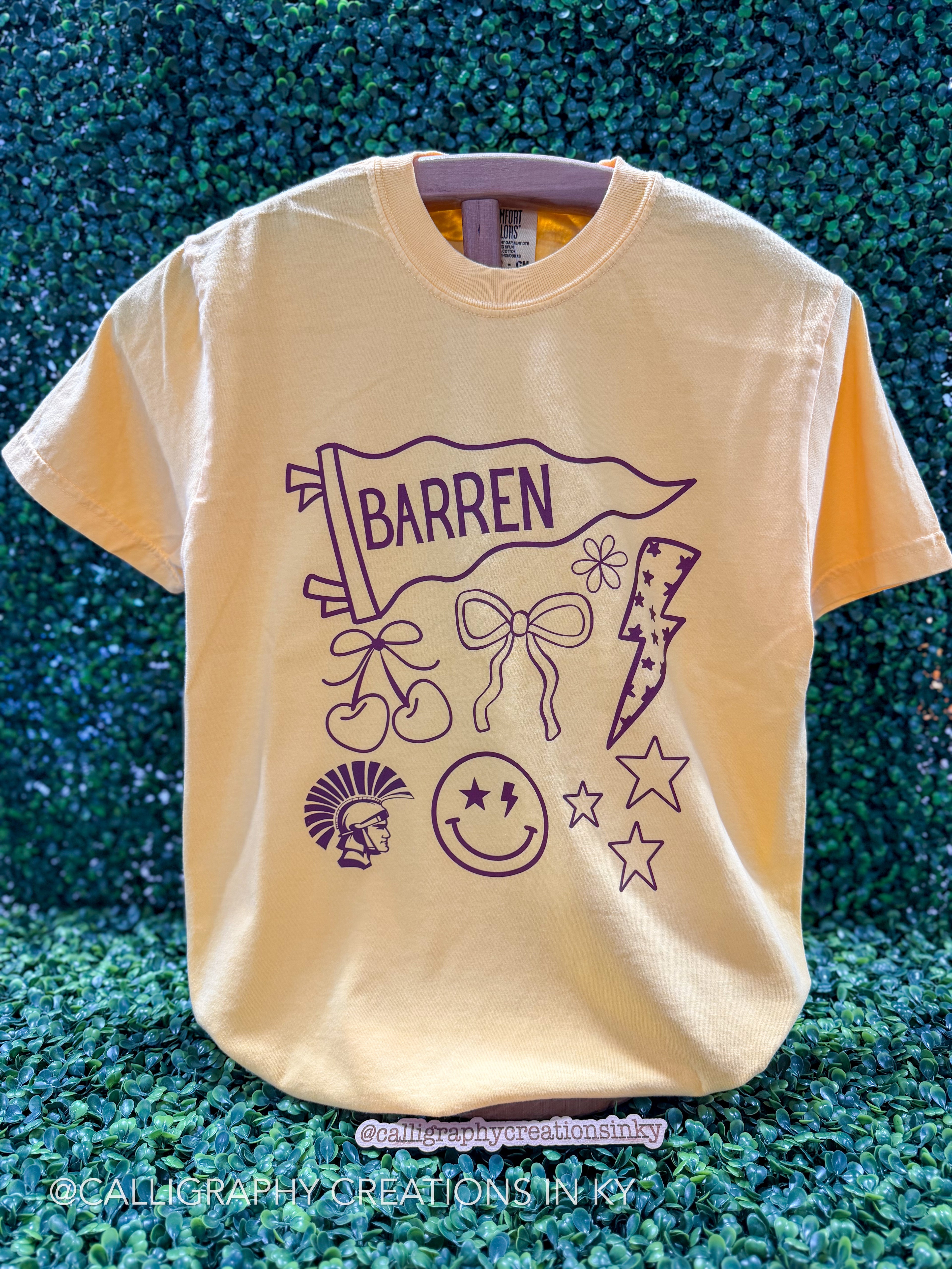 Barren Doodles Collage CC Tee