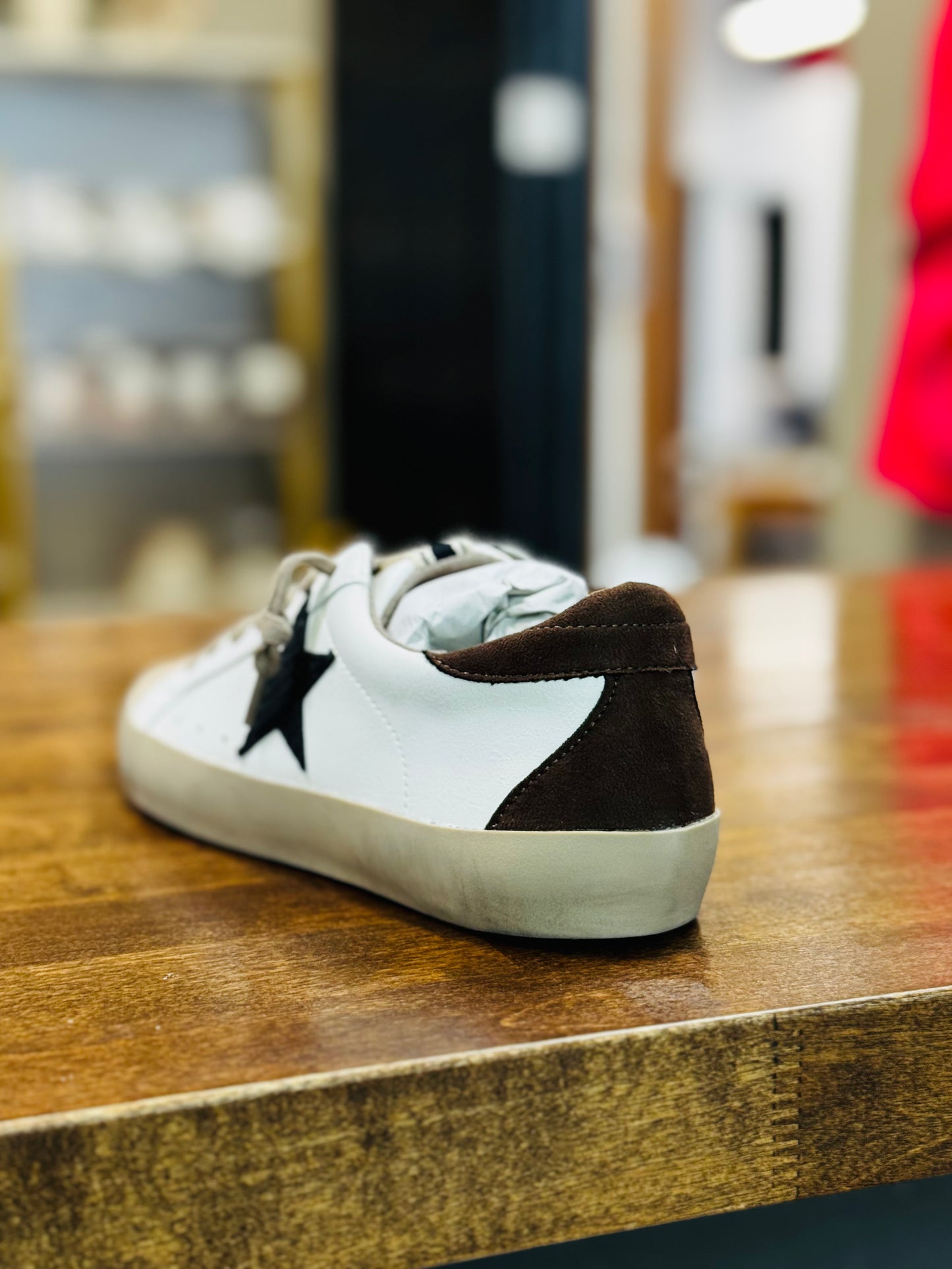 Star Shoe Brown Heel