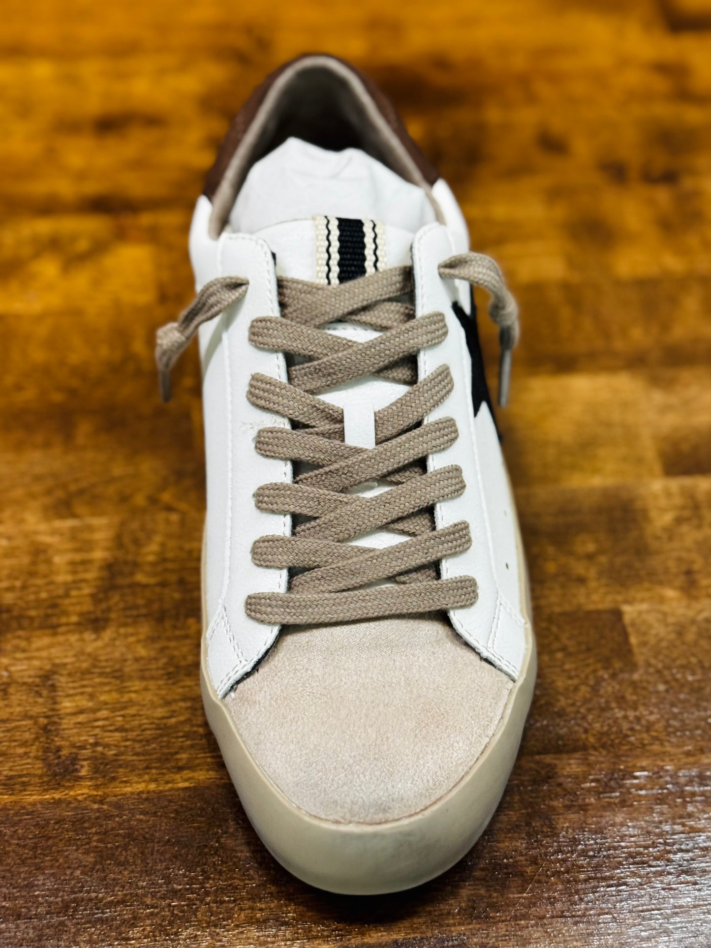 Star Shoe Brown Heel