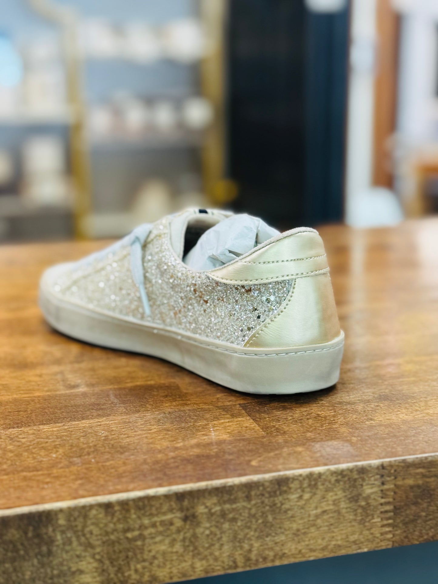 Star Shoe Gold Heel