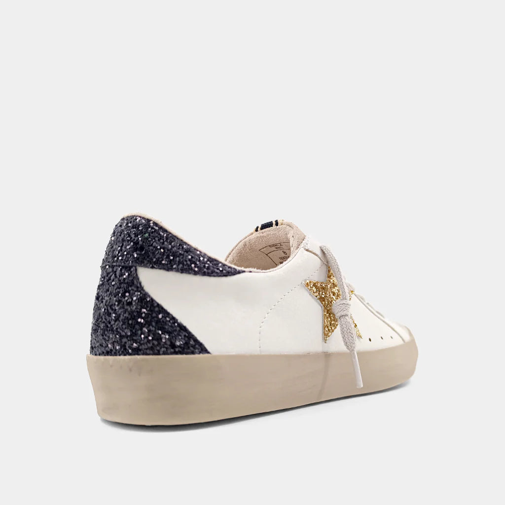 Star Shoe Black Heel