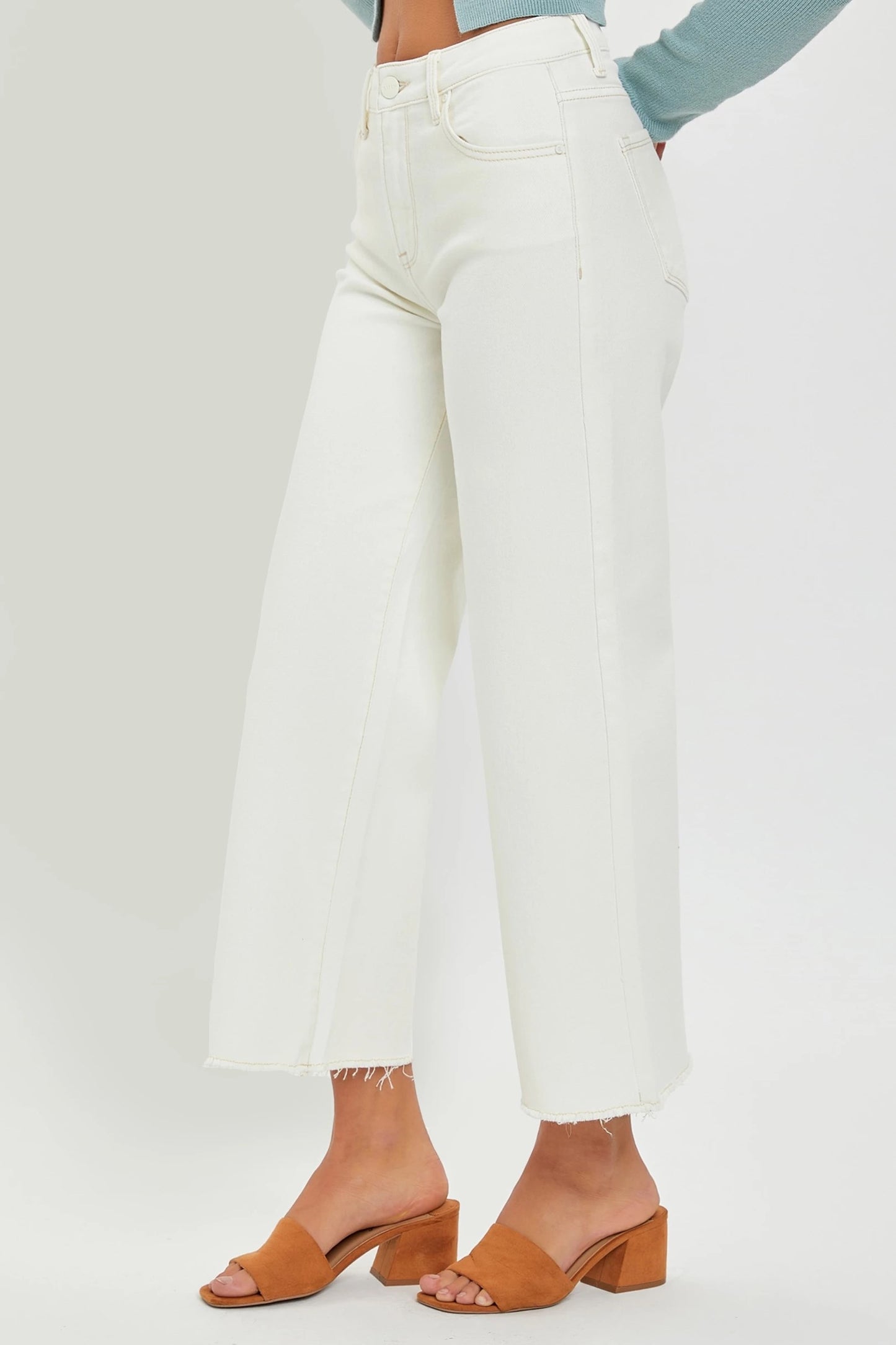 RISEN Cream Color Jeans