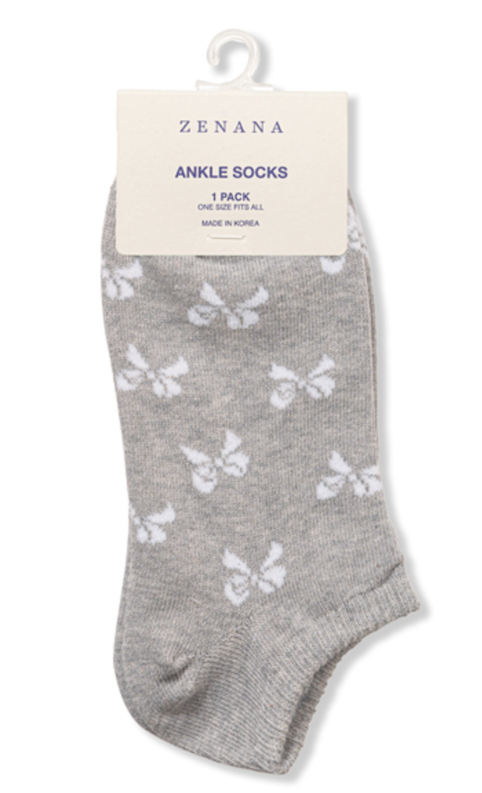 Zenana Bow Socks