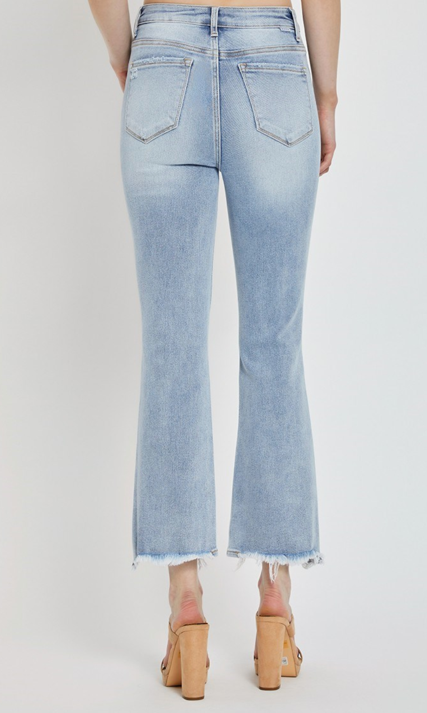 Risen High Rise-Crop Boot Cut