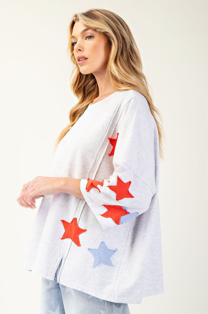 Easel 4th Of July Top