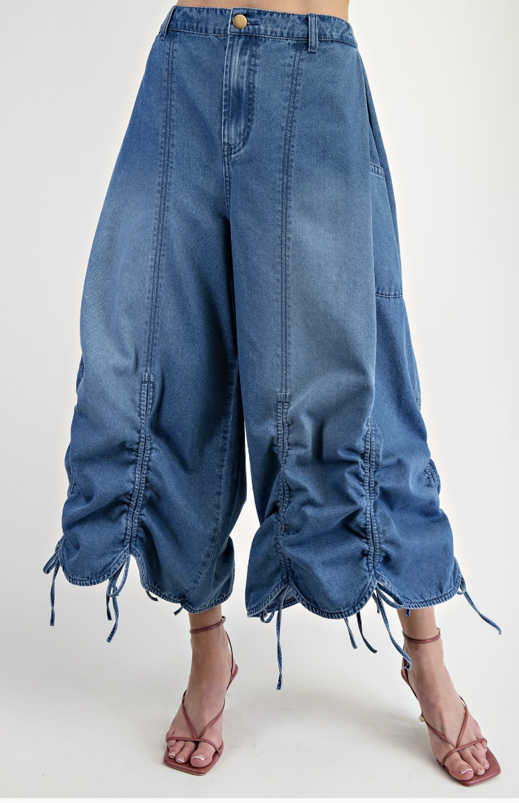 Easel Denim Baggy Pants