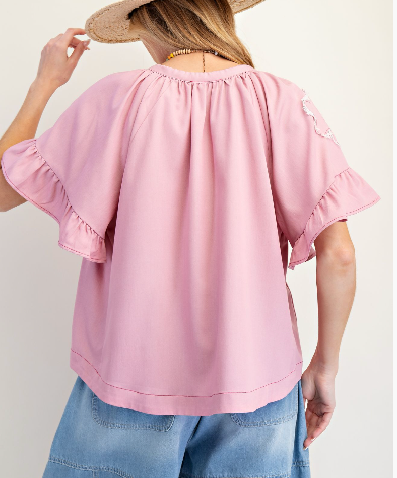 Easel Daisy Top