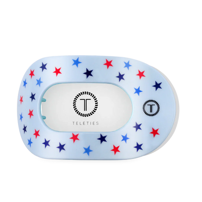 United We Sparkle - Flat Round TELETIES Hair Clip
