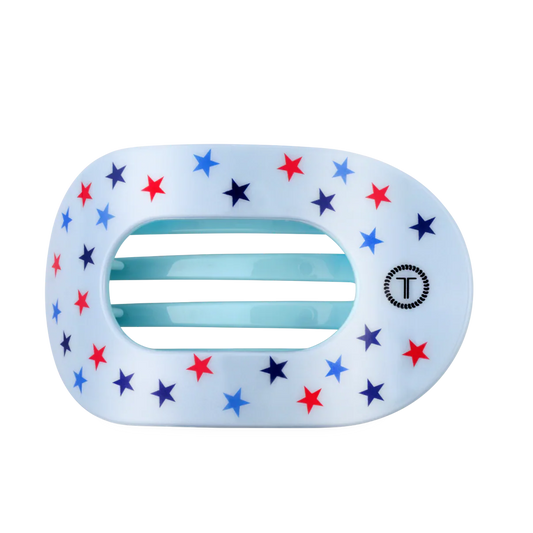 United We Sparkle - Flat Round TELETIES Hair Clip