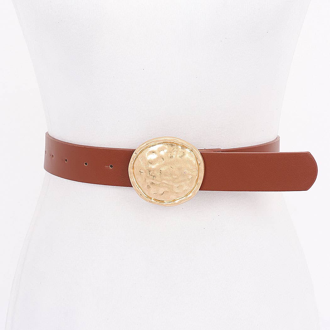 Metal Buckle PU Belt