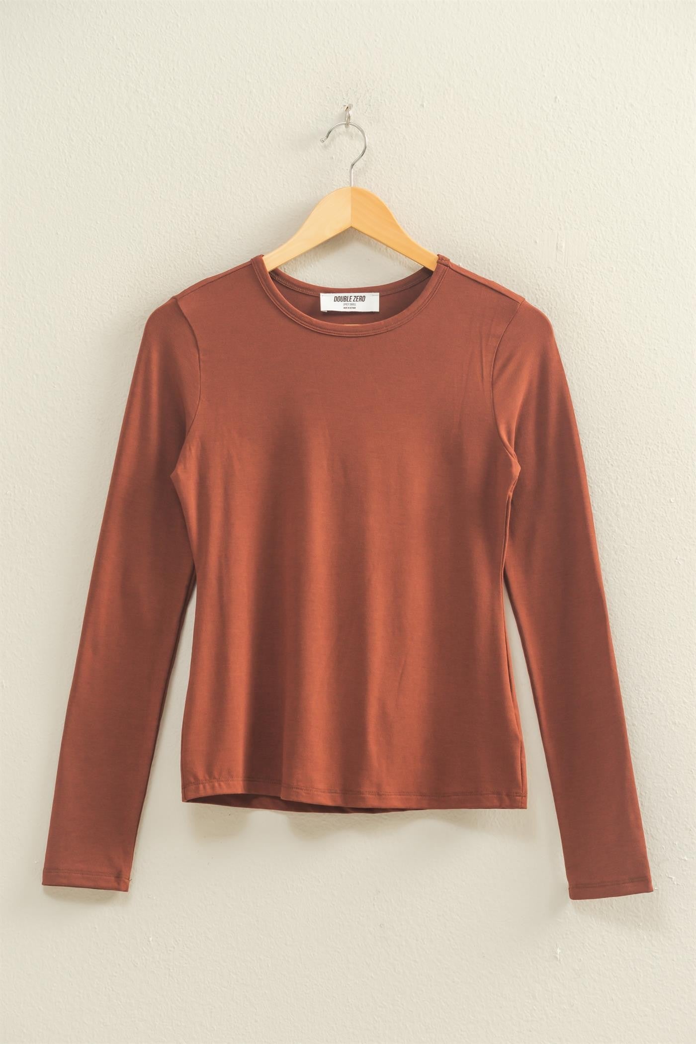 Long Sleeve Crew Neck Top