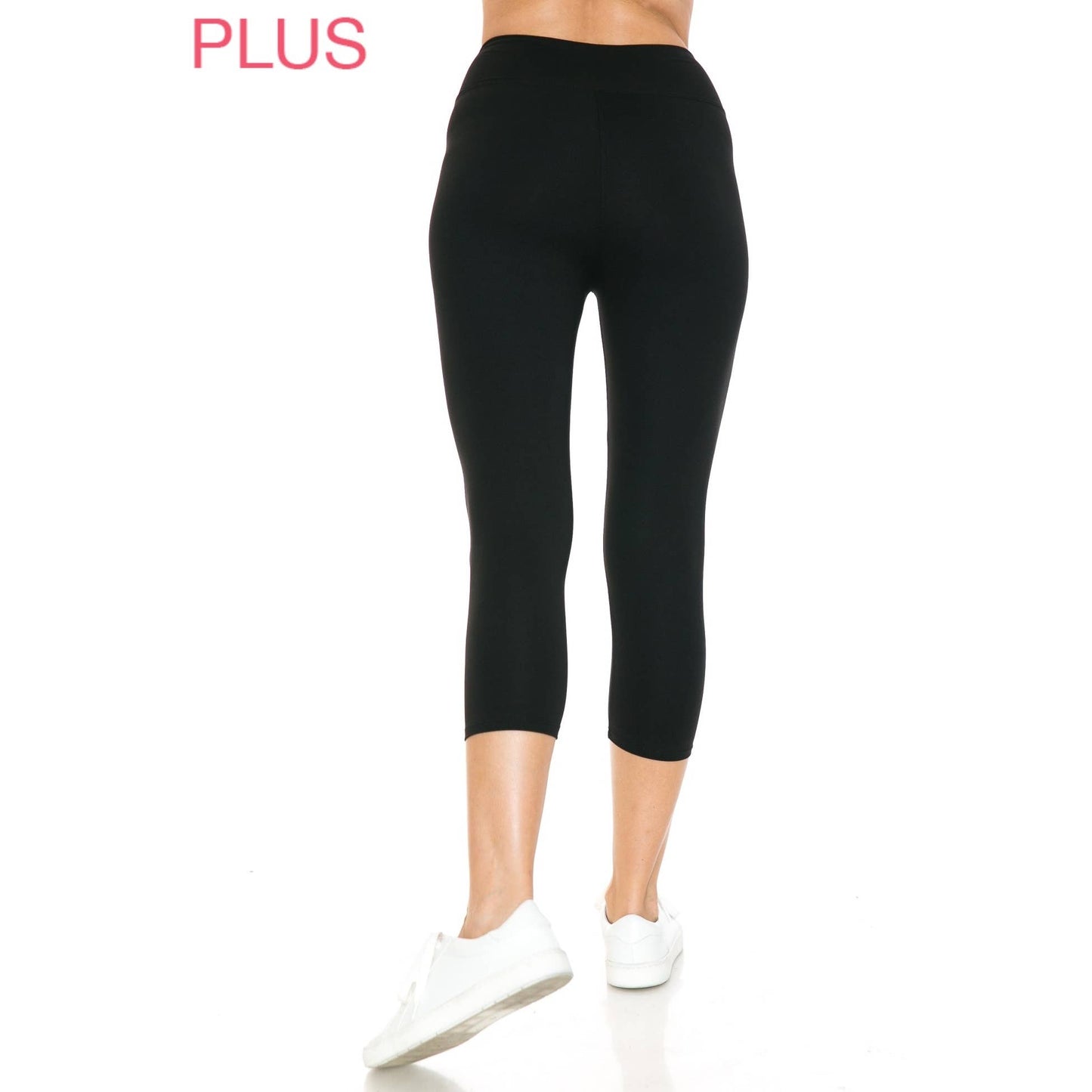 3" Yoga Band Capri Leggings