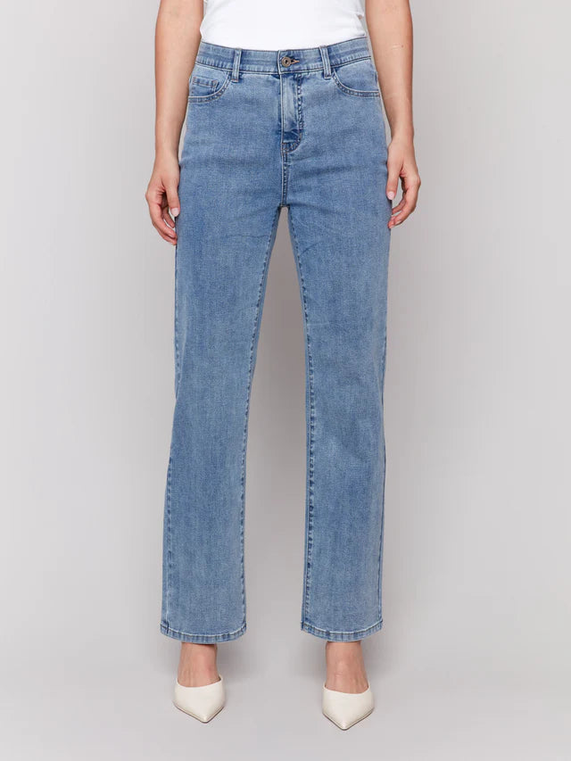 BB - Charlotte Straight Leg Jeans - Light Blue