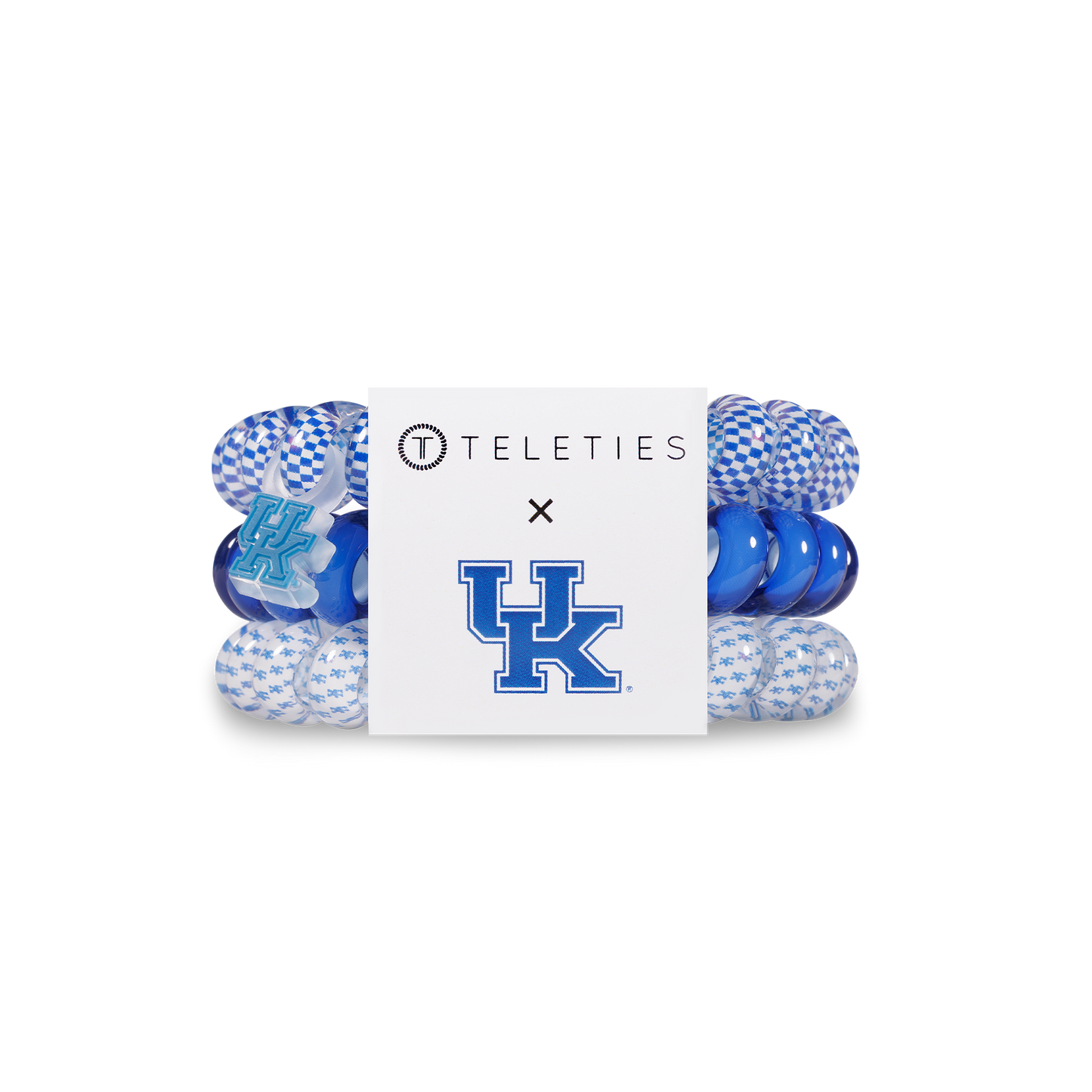 Spiral Hair Coils | Large | Univ. of Kentucky Hair Ties