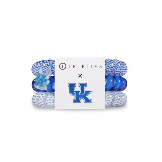 Spiral Hair Coils | Large | Univ. of Kentucky Hair Ties