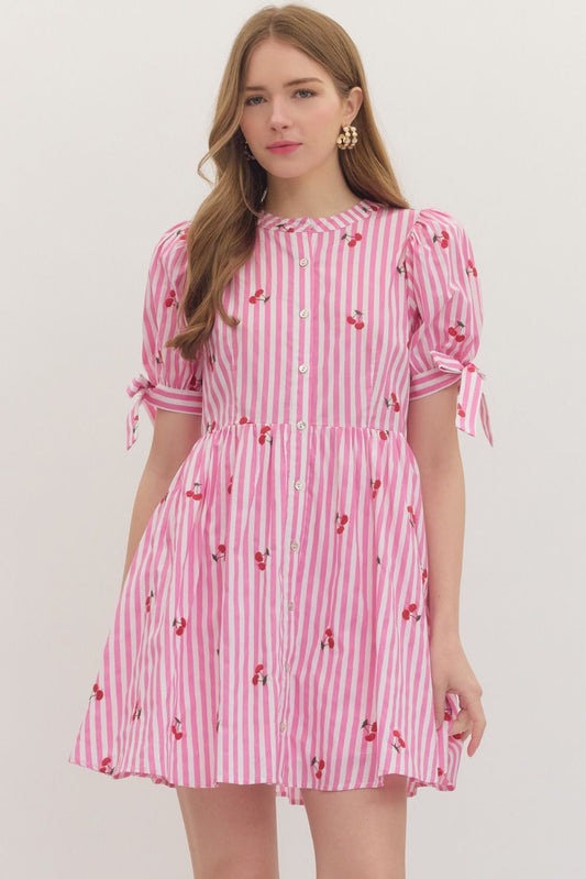 Cherry On Top Short Dress