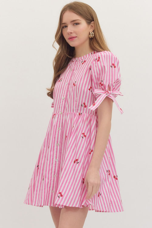 Cherry On Top Short Dress