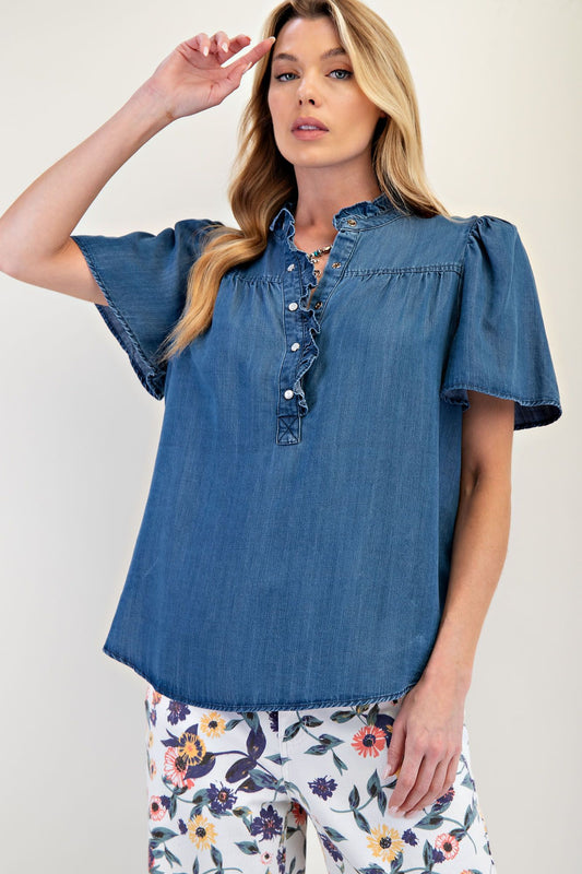 Easel Denim Shirt