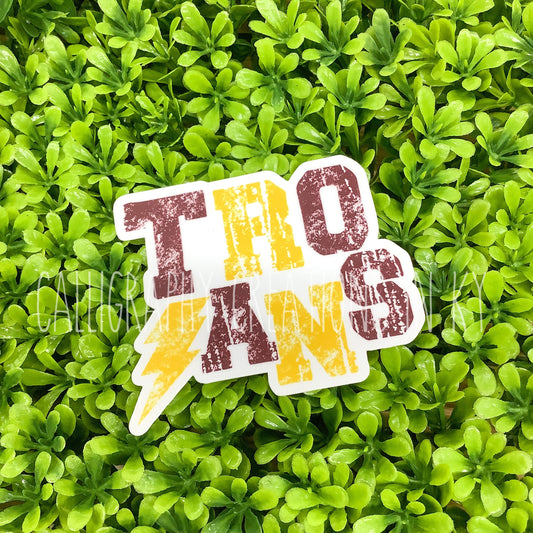 Barren Co. Trojans Flash Sticker