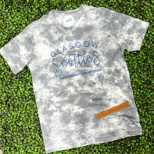 Glasgow Scotties Tie Dye Tee