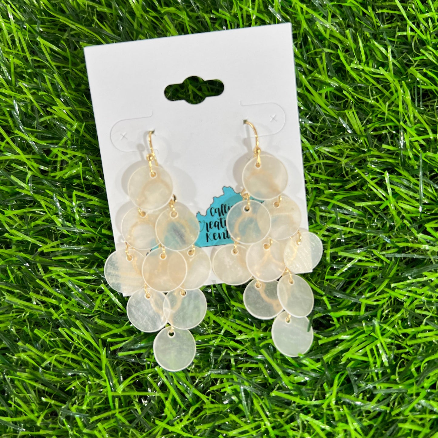 Shell Chandelier Earrings